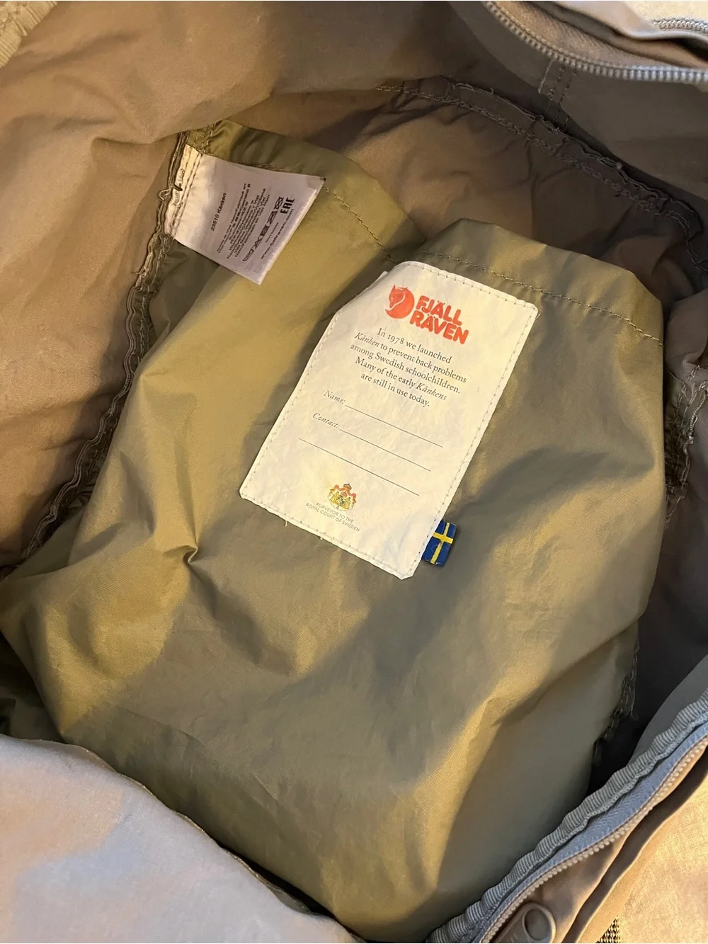Fjallraven Kånken Gray Backpack